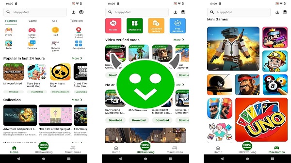 Top 10 Best Apps and Games on HappyMod in 2025
