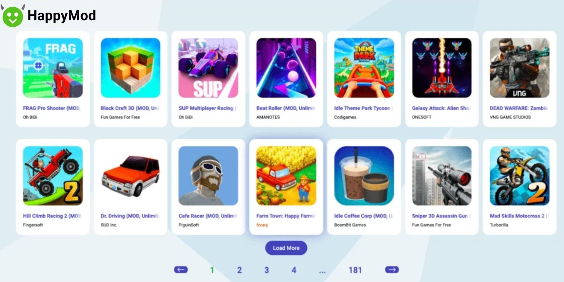 HappyMod App Store for Android Mods & Games